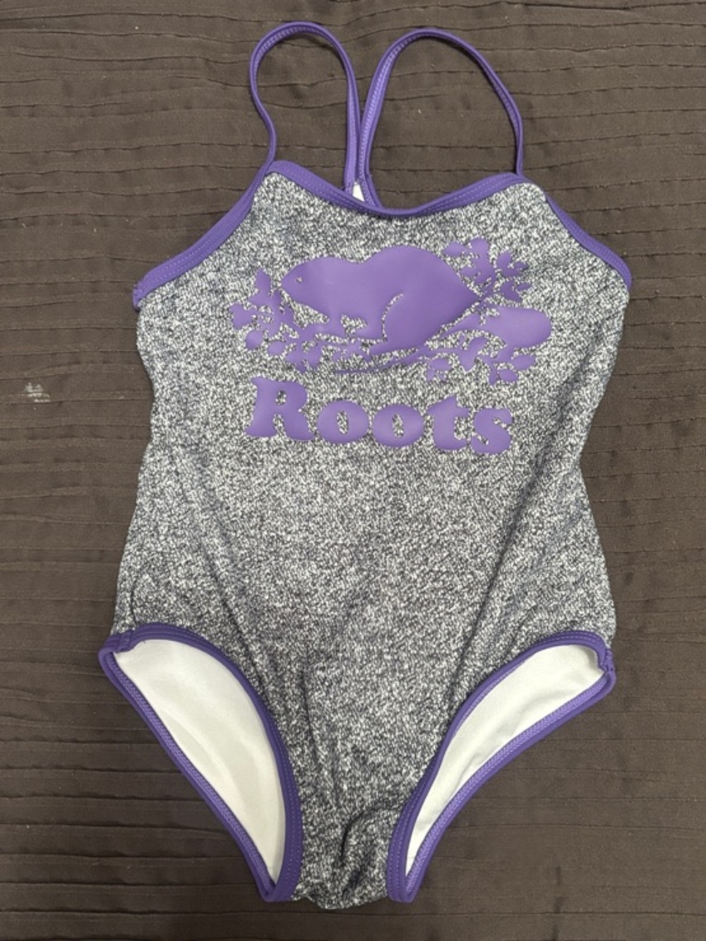 Roots Canada Buddy Girls' One-Piece Swimsuit 4T EUC